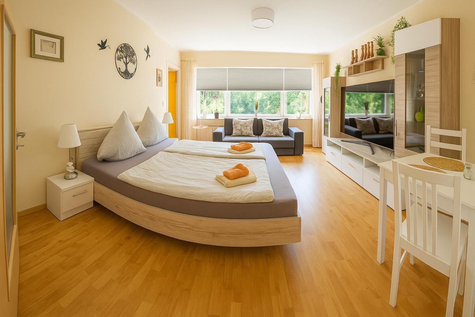 Park Und Meer - Fewo Im Gruenen Bad Zwischenahn - 4-Zimmer - Bis Zu 9 Gaeste บาดซวิสเชนอาว์น ภายนอก รูปภาพ
